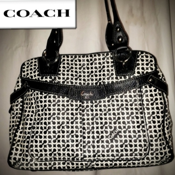 COACH OP ART Satchel - Picture 1 of 7